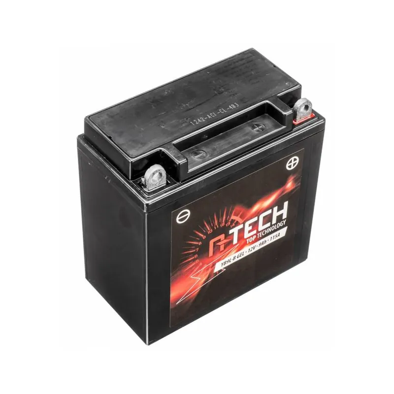 Doprava Zdarma Baterie 12V, YB9L-B GEL, 9Ah, 115A, bezúdržbová GEL technologie 135x75x139, A-TECH (aktivovaná ve výrobě)
