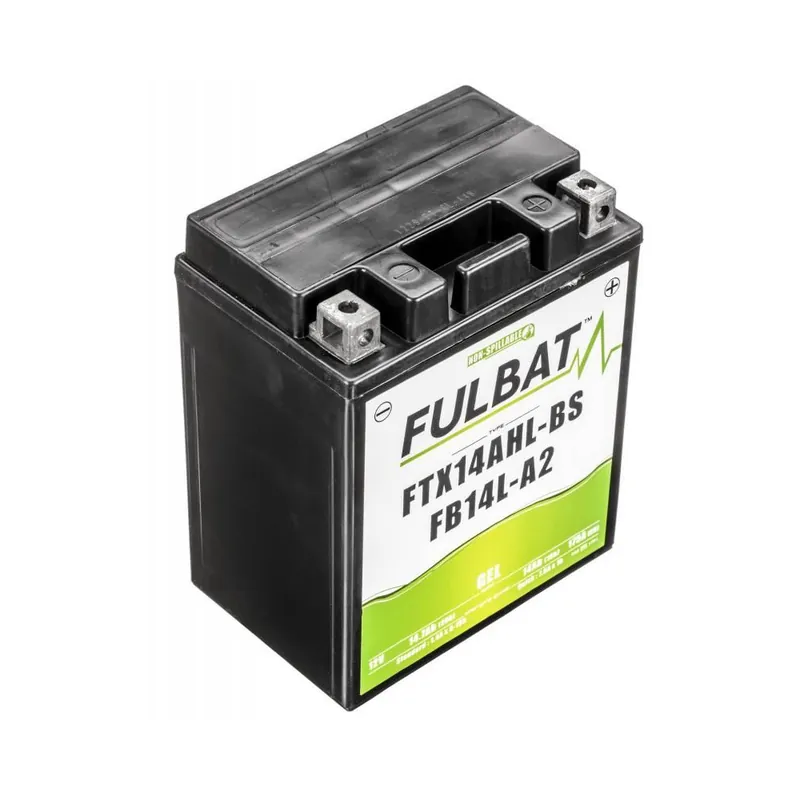 Top Prodej Baterie 12V, YTX14AHL-BS/YB14L-A2/B2 GEL 14Ah, 175A, bezúdržbová GEL technologie 135x90x167 FULBAT (aktivovaná ve výrobě)
