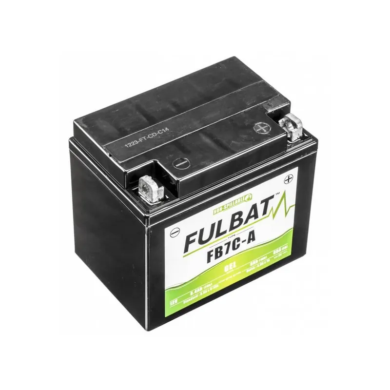 Speciální Cena Baterie 12V, YB7C-A GEL, 8Ah, 85A, bezúdržbová GEL technologie 129x89x114 FULBAT (aktivovaná ve výrobě)
