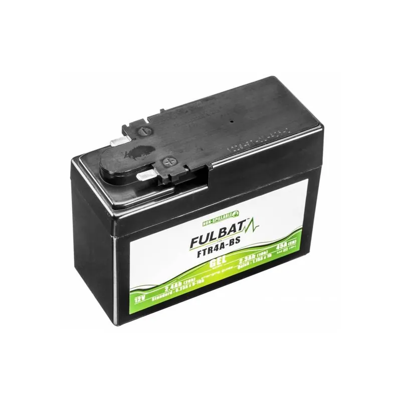 Baterie 12V, YTR4A-BS GEL, 12V, 2.3Ah, 45A, bezúdržbová GEL technologie 113x48x85 FULBAT (aktivovaná ve výrobě) Dokud Zásoby Vydrží