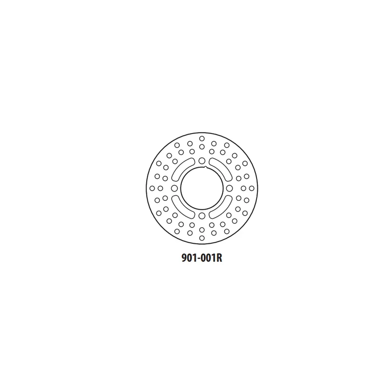 Omezená Nabídka Brzdový kotouč GOLDFREN 901-001R zadní 190,7 mm