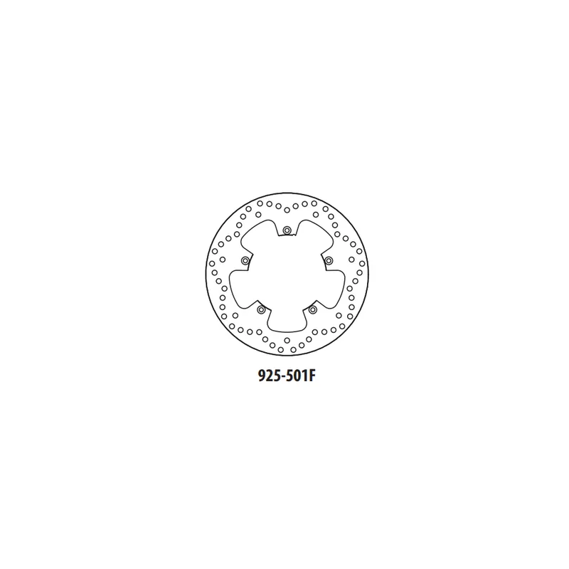 Brzdový kotouč GOLDFREN 925-501F přední 260 mm Tovární Cena