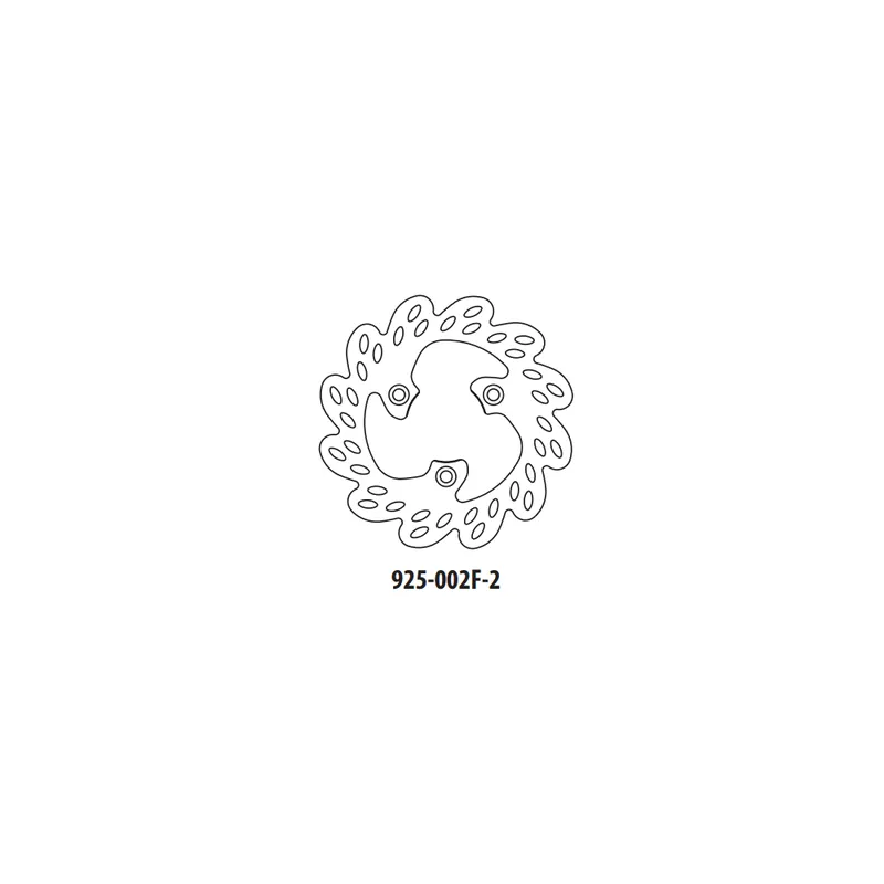 Brzdový kotouč GOLDFREN 925-002F-2 přední 190 mm Prémiový