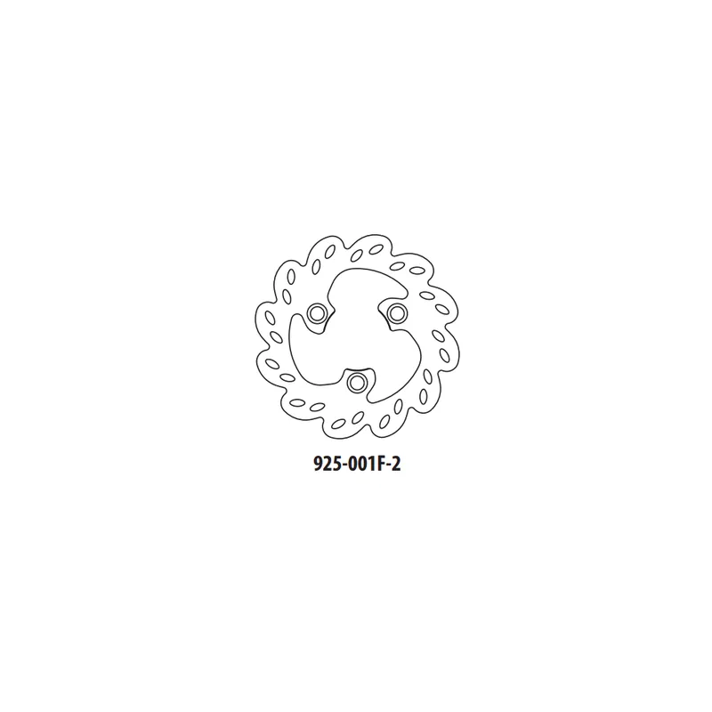 Brzdový kotouč GOLDFREN 925-001F-2 přední 180 mm Trendový