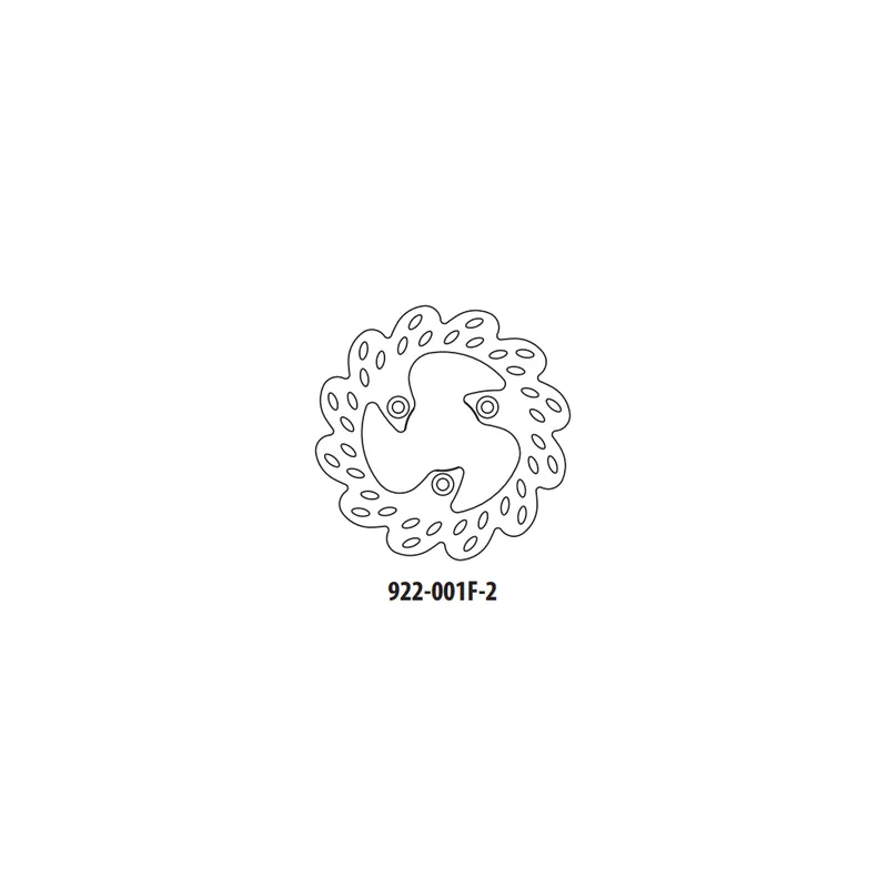 Pouze Dnes Brzdový kotouč GOLDFREN 922-001F-2 přední 199,8 mm