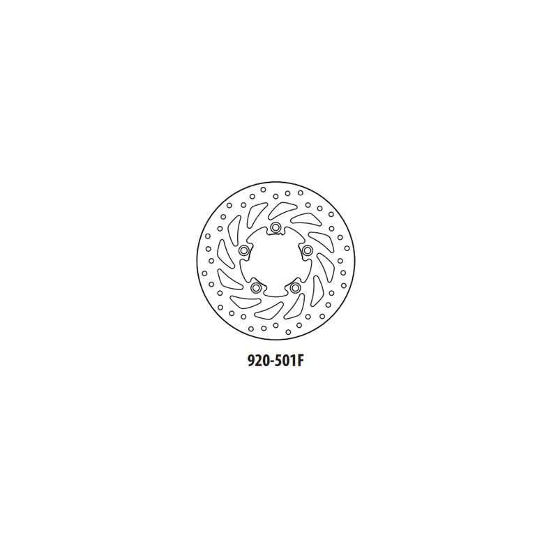 Rychlé Dodání Brzdový kotouč GOLDFREN 920-501F přední 260 mm