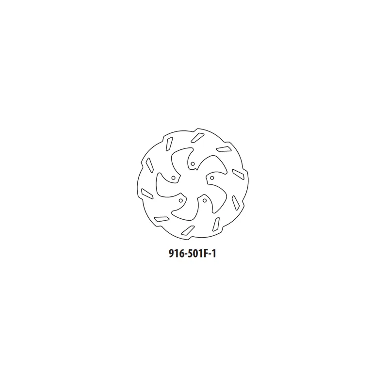 Velkoobchod Brzdový kotouč GOLDFREN 916-501F-1 přední 220 mm