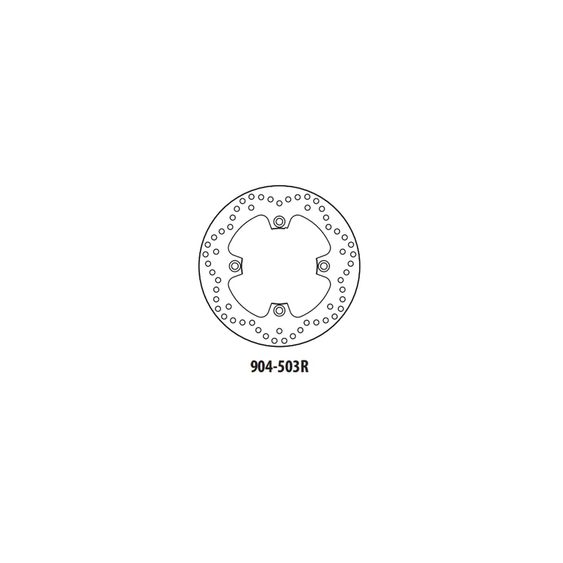 Cenově Výhodný Brzdový kotouč GOLDFREN 904-503R zadní 250 mm