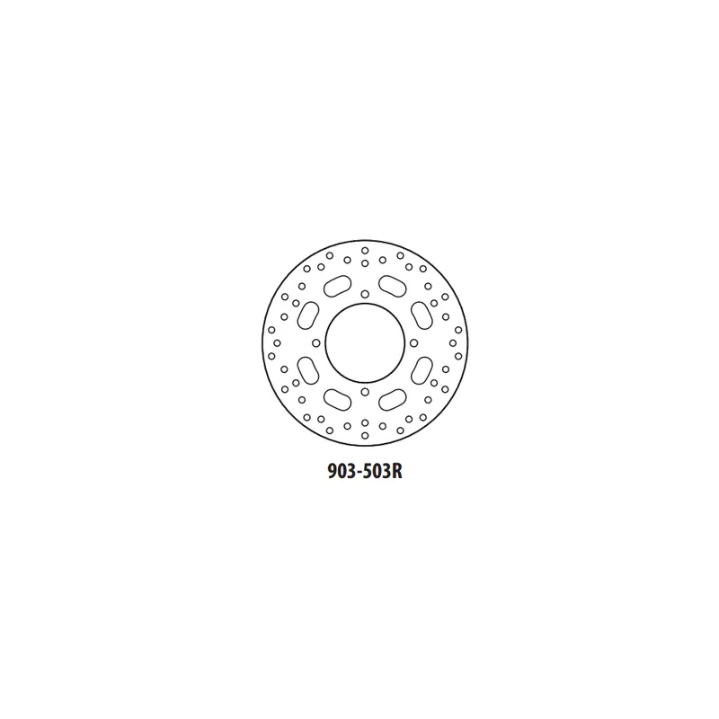 Top Prodej Brzdový kotouč GOLDFREN 903-503R zadní 240 mm