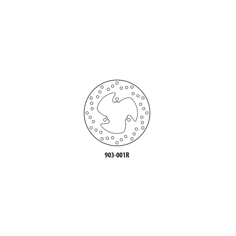 Exkluzivní Brzdový kotouč GOLDFREN 903-001R zadní 190 mm