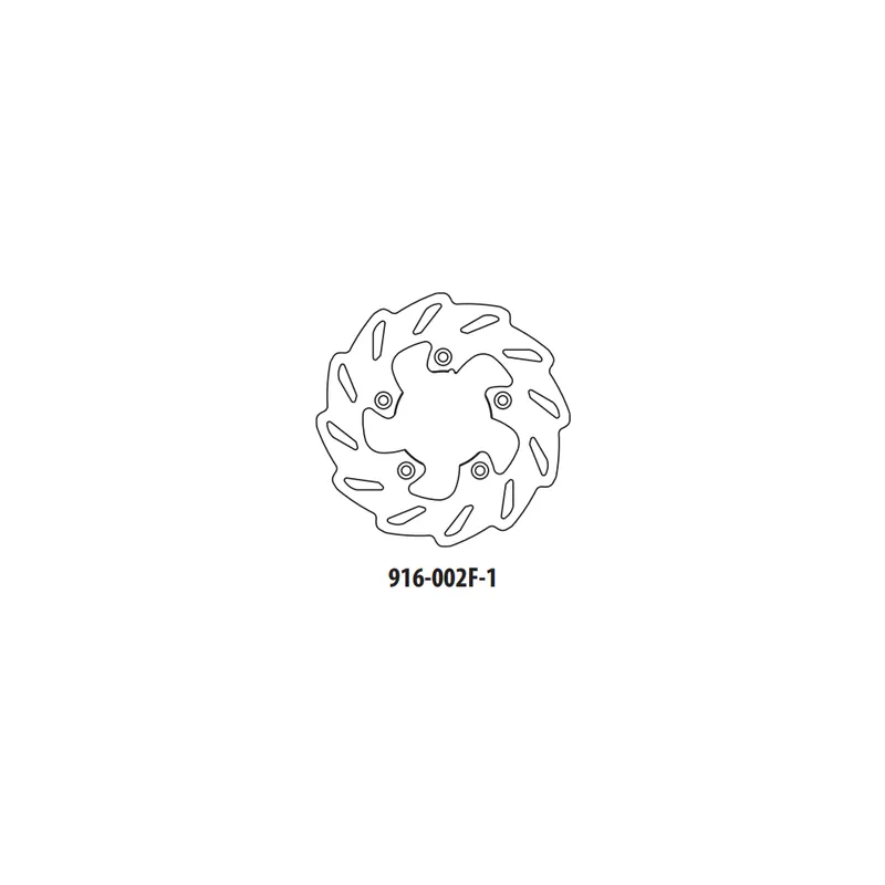 Brzdový kotouč GOLDFREN 916-002F-1 přední 173,5 mm Tovární Cena