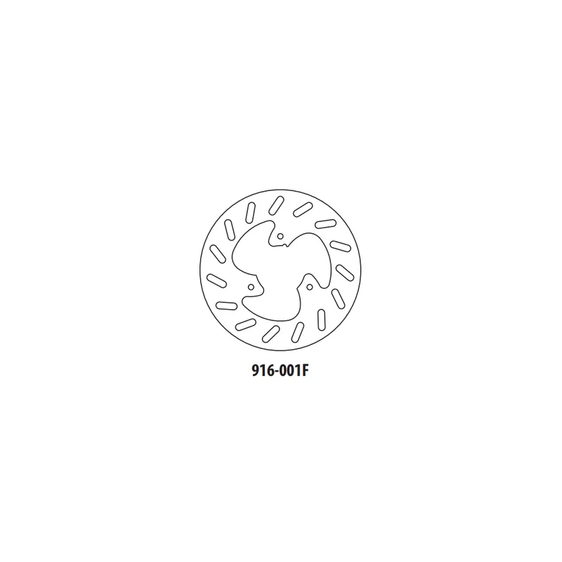 Brzdový kotouč GOLDFREN 916-001F přední 190 mm Značkový