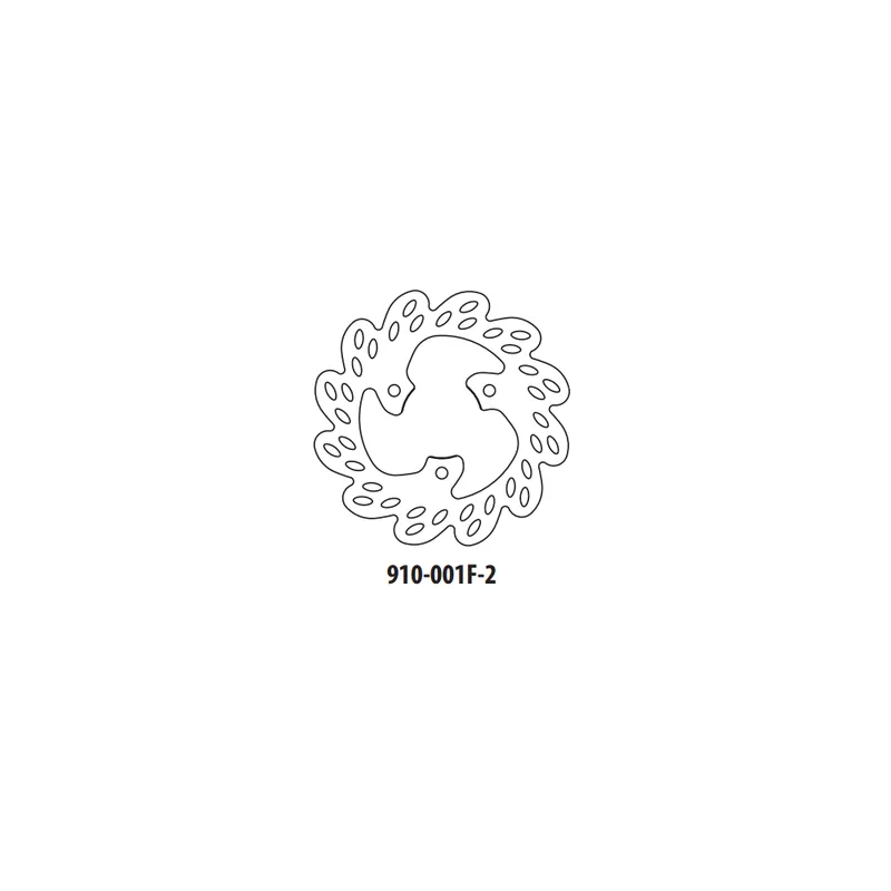 Cenová Bomba Brzdový kotouč GOLDFREN 910-001F-2 přední 190 mm