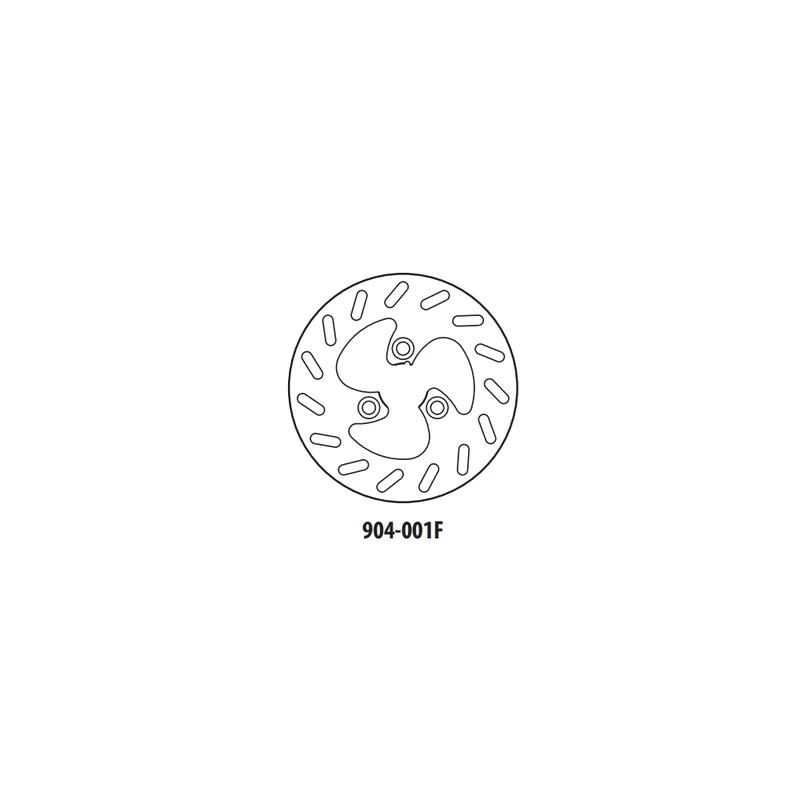 Nejlepší Volba Brzdový kotouč GOLDFREN 904-001F přední 180 mm