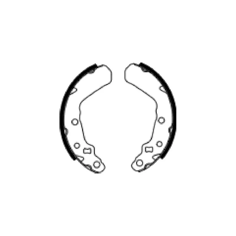 Brzdové čelisti FERODO 225129225 Koupit Online