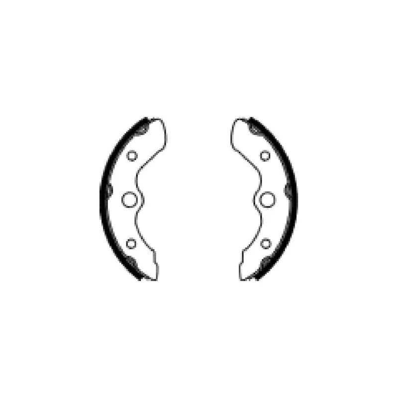 Autentický Brzdové čelisti FERODO 225129222