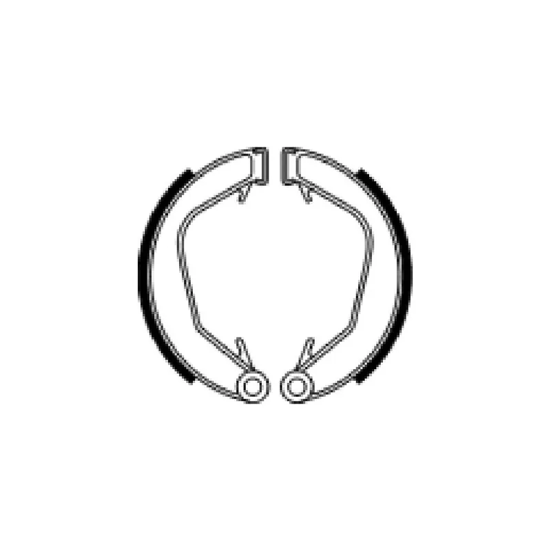 Brzdové čelisti FERODO 225129219 Vysoce Kvalitní