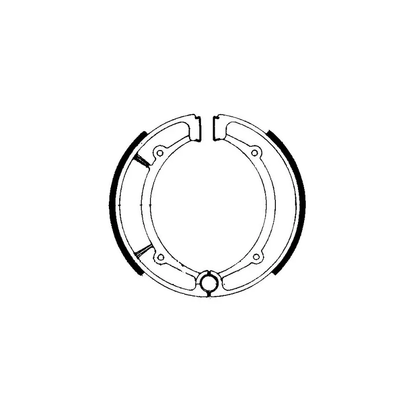 Víkendová Akce Brzdové čelisti FERODO 225129036