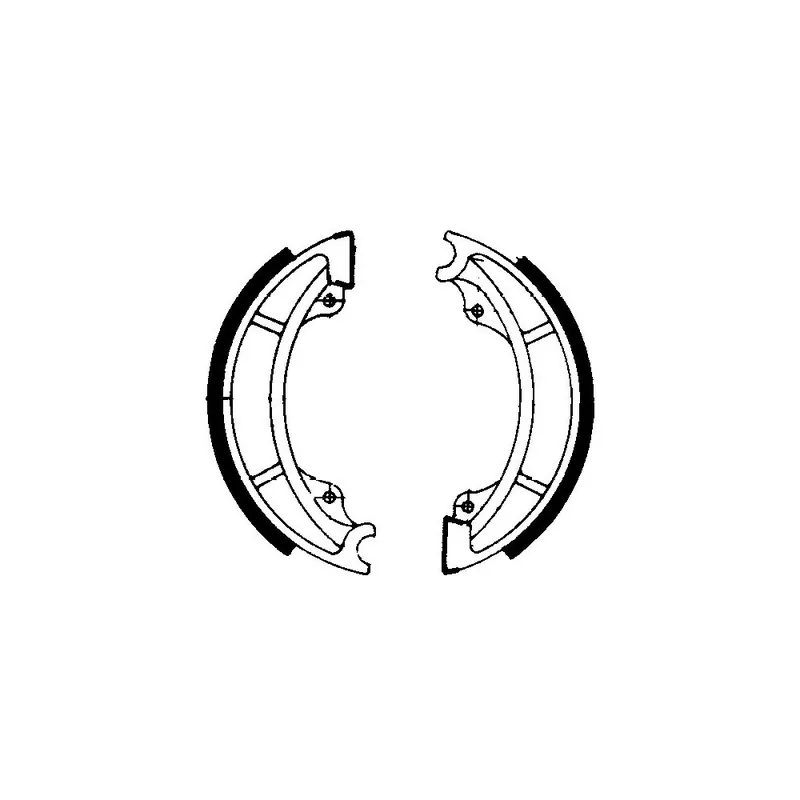 Brzdové čelisti FERODO 225129077 Oblíbený