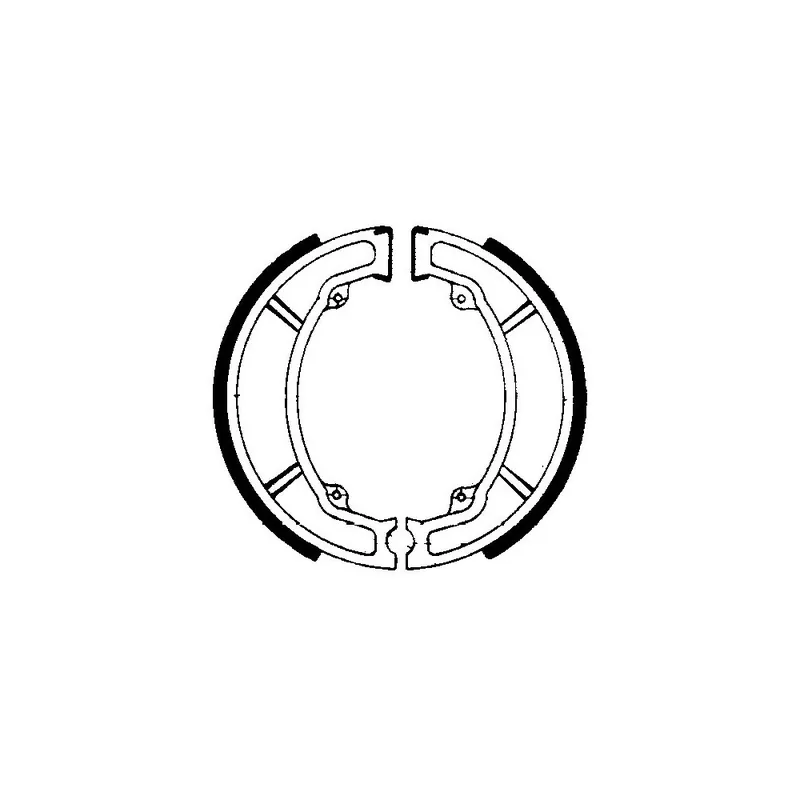 Brzdové čelisti FERODO 225129075 Moderní