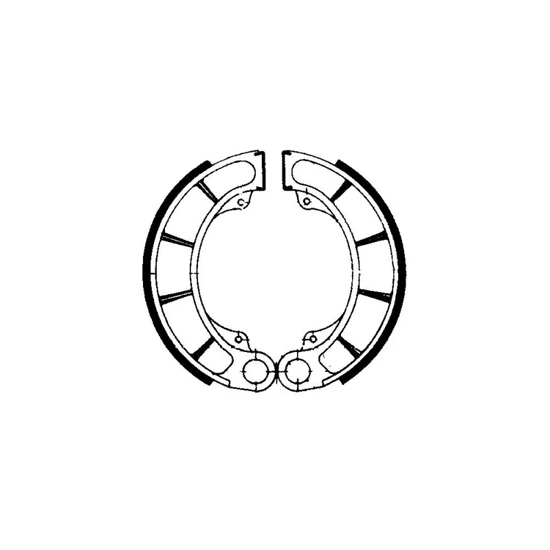 Brzdové čelisti FERODO 225129011 Exkluzivní