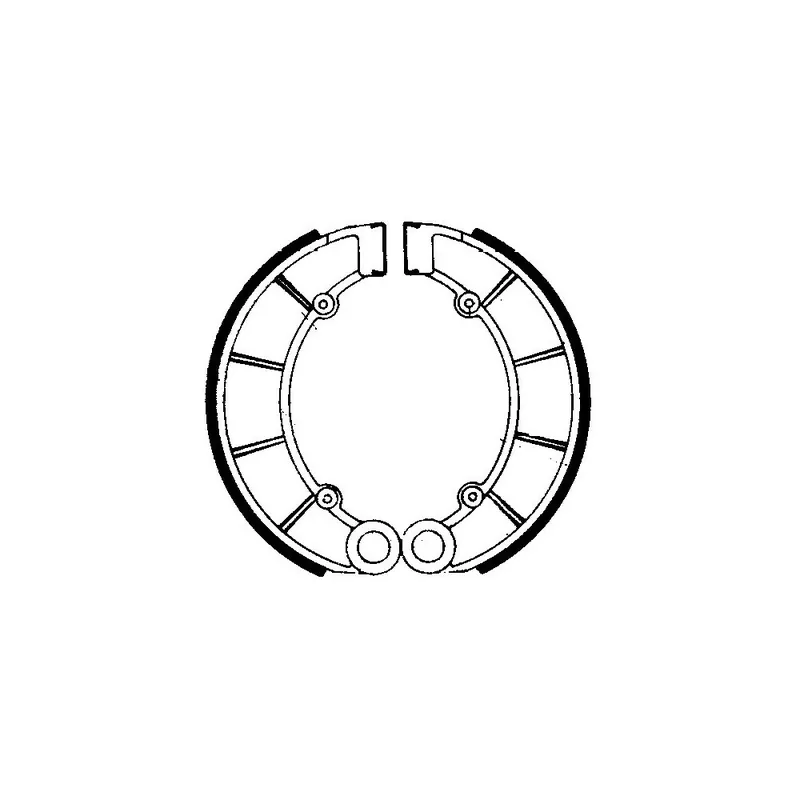Tovární Cena Brzdové čelisti FERODO 225129010