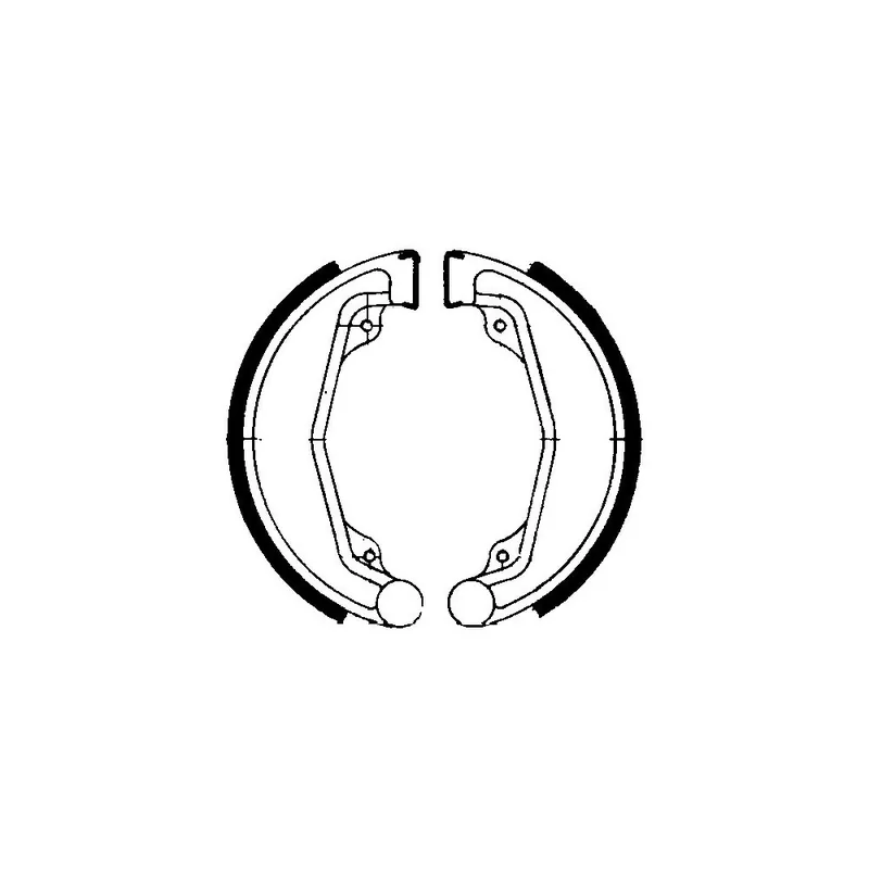 Brzdové čelisti FERODO 225129007 Levný