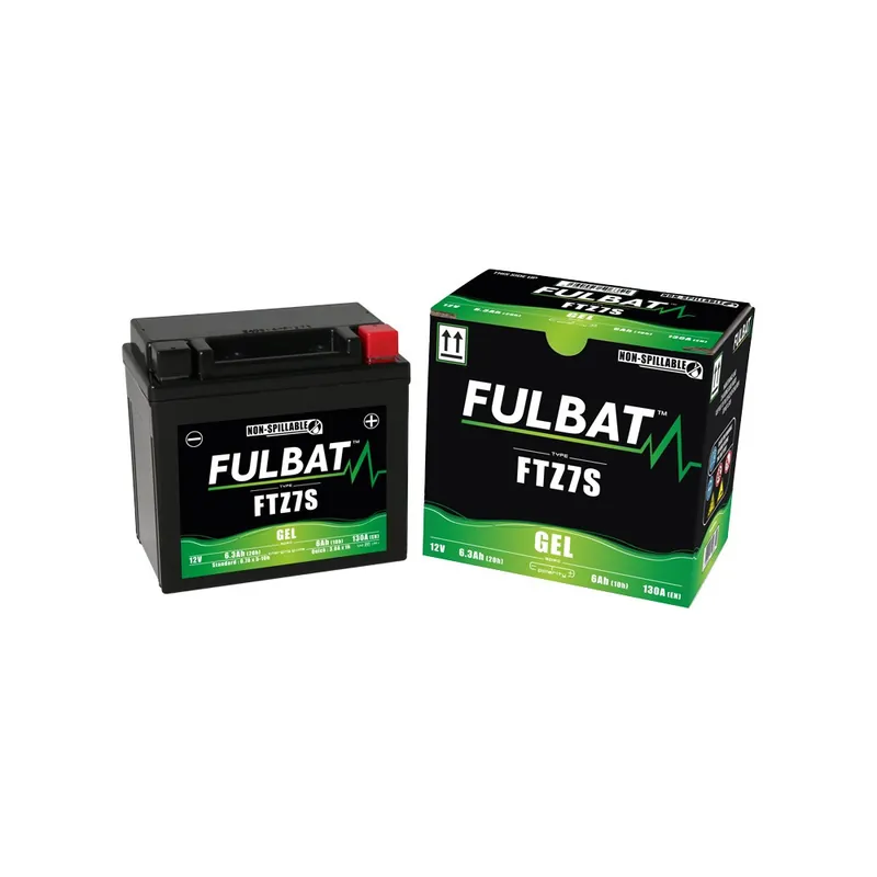 Ověřený Továrně aktivovaná motocyklová baterie FULBAT FTZ7S (YTZ7S)