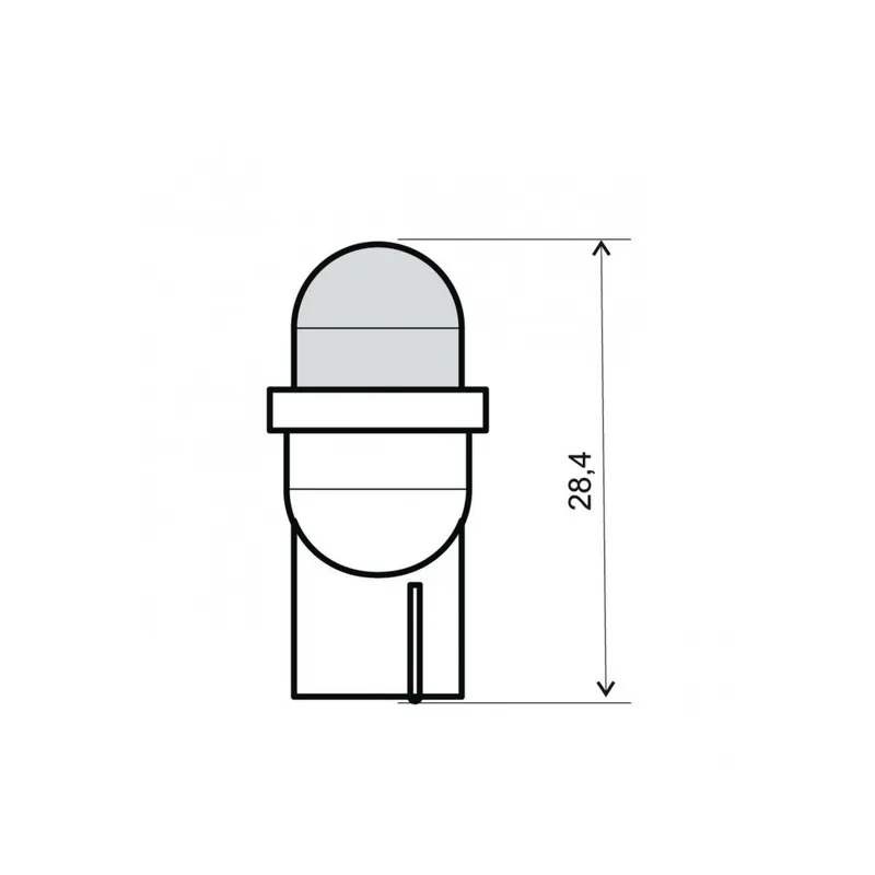 Žárovka RMS 246510565 Led 12V, T10 W2.1X9.5D bílá (2ks) Výprodej