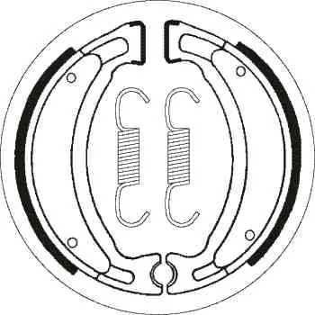 Výhodná Nabídka Brzdové pakny MR3 zadní YAMAHA TT-R 125 LW (02-11) rok 02-11