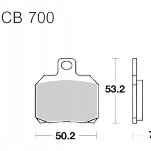 Aktuální Brzdové destičky TRW Lucas zadní Moto Guzzi Sport 1200 rok 09-11