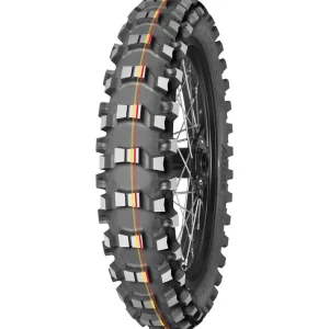 MITAS 70/100-19 TERRA FORCE-MX SM SOFT/MEDIUM 42M (červený / žlutý proužek) TT ZADNÍ DOT 2025 (DOT:XJDP/JDDP) (460067) (náhradní:70000167) Super Cena