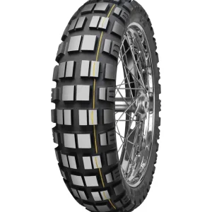 MITAS 140/80B17 E-10 69T TL DAKAR (ŽLUTÝ PROUŽEK) ZADNÍ DOT 2023 (24424) (náhradní:70001209) Originální