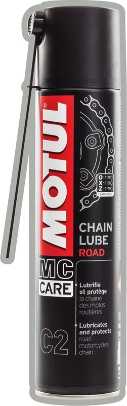 MOTUL C2 mazivo na řetězy ROAD 400ML mazivo do řetězu (bezbarvý) Výprodej