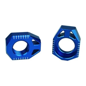 Výprodej SCAR nový závodní napínák zadní osy SHERCO 125/250/350/450 SE-R SEF-R 08-23 barva světle modrá