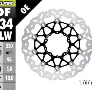 Expresní Doručení GALFER přední brzdový kotouč HONDA CBR 1000RR 20-; cmX 1100 REBEL 21- (WAVE FLOATING) (330X94X5mm)