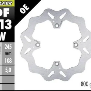 GALFER brzdový kotouč zadní DUCATI HYPERMOTARD 939/950 13-; MONSTER 796/1100 09- (WAVE DISC) (245X108X5mm) Bezpečná Platba