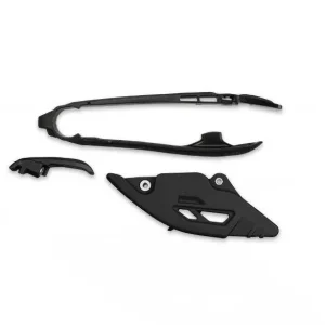 Aktuální UFO 2026/01 komplet kluzák + vodítko řetězu KTM SX 125 / 150 / 250 / 300 25-26, SX-F 250 / 350 / 450 25-26 barva černá