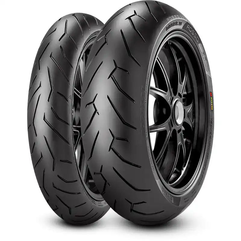 Akční Cena PIRELLI 180/55ZR17 DIABLO ROSSO II (73W) TL M/C ZADNÍ DOT 2025
