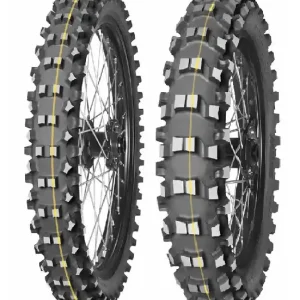 MITAS 120/90-18 TERRA FORCE-EX SM SUPER (ŽLUTÝ PROUŽEK) 65R TT ZADNÍ DOT 2025 (460119) (náhradní:70000157,70000219) Limitovaná Edice