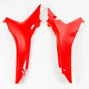 UFO kryty vzduchového filtru HONDA CRF 250R 14-17, CRF 450R 13-16, barva červená (sada na obě strany) Nejlepší Volba
