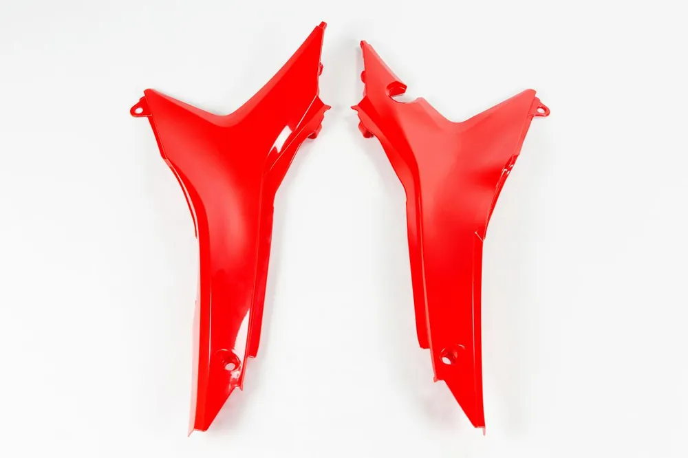 UFO kryty vzduchového filtru HONDA CRF 250R 14-17, CRF 450R 13-16, barva červená (sada na obě strany) Nejlepší Volba