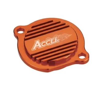 ACCEL víčko olejového filtru KTM SXF/EXCF 400/450/520/525 99-07, SXF/EXCF 250 06-12 barva oranžová Profesionální