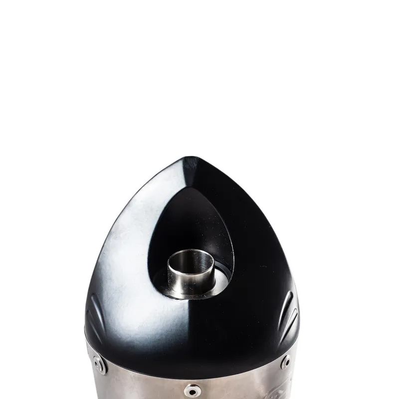 Slip-on exhaust GPR TIBURON EVO4 E4.HU.43.TIBTO Brushed Titanium including removable db killer and link pipe Poslední Šance