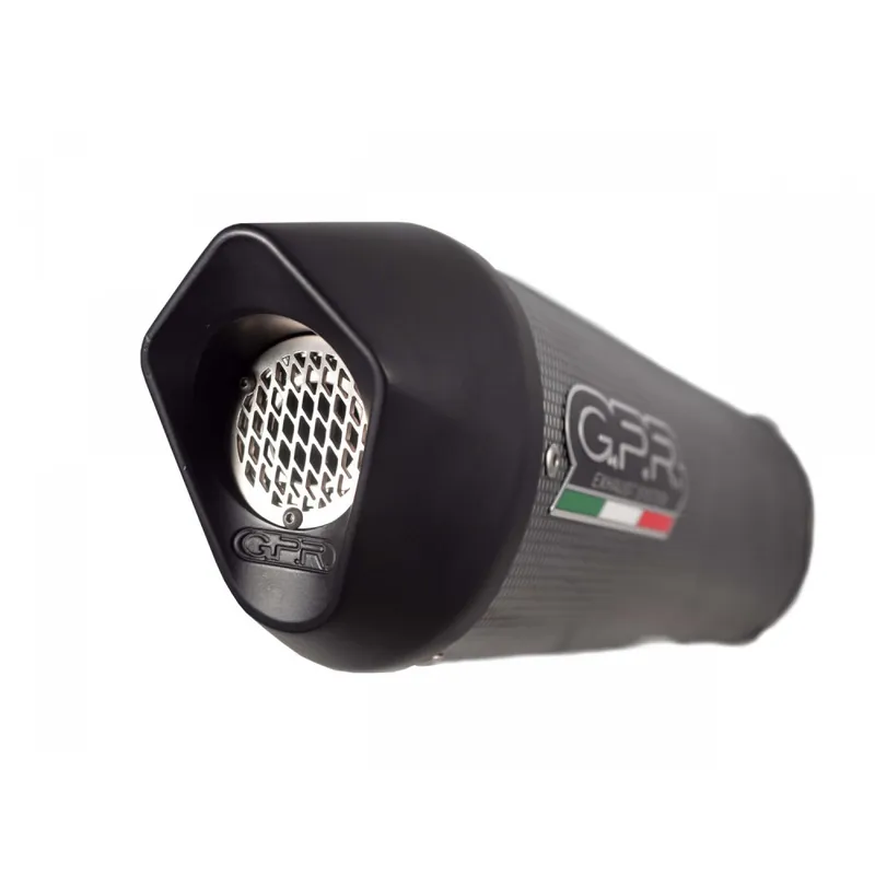 Oblíbený Slip-on exhaust GPR FURORE EVO4 E4.H.220.FP4 Matte Black including removable db killer and link pipe