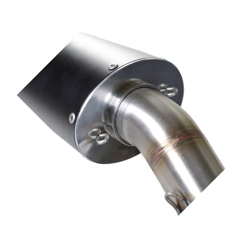 Slip-on exhaust GPR FURORE D.111.RACE.FUNE Matte Black including link pipe Must-Have