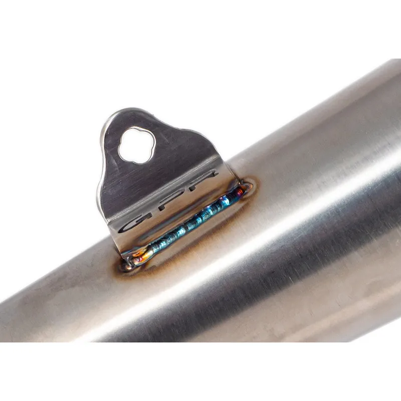 Universal silencer GPR VINTAVOGE CAFÉ RACER CAFE.53.VV Brushed Stainless steel without link pipe Vrácení Zdarma