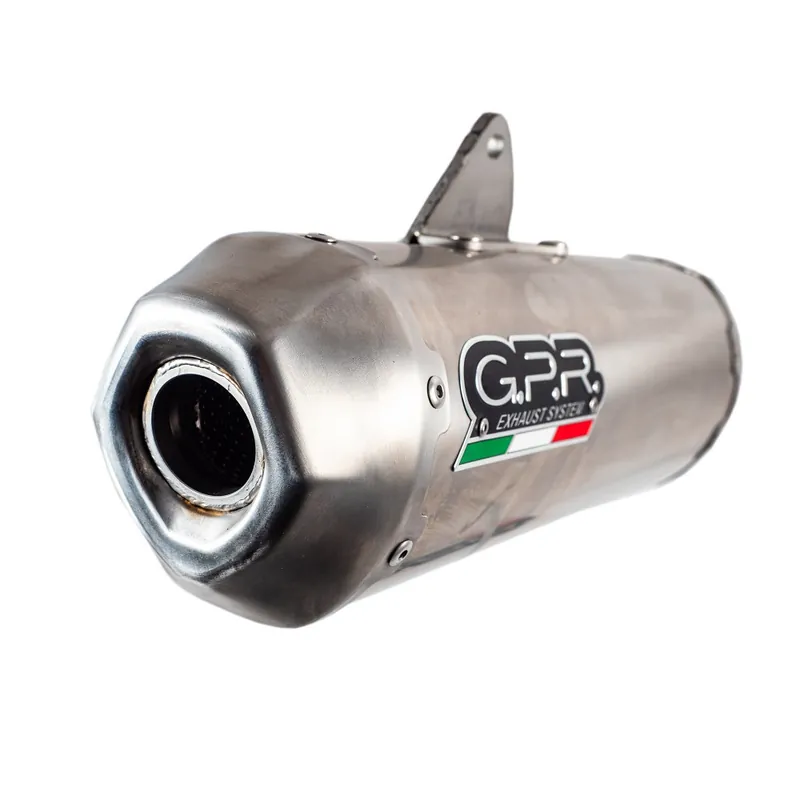 Slip-on exhaust GPR PENTAROAD BM.109.CAT.PE.IO Brushed Stainless steel including removable db killer, link pipe and catalyst Top Prodej