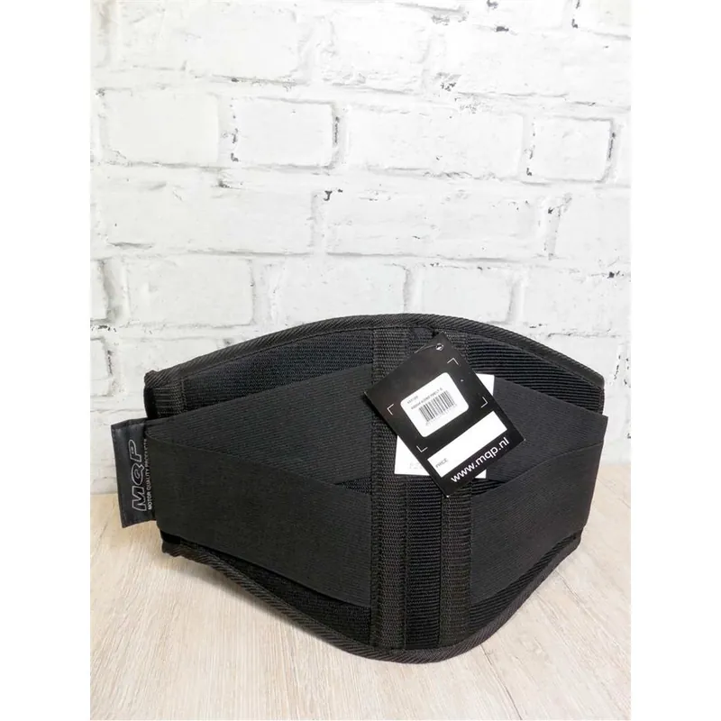 Aktuální Ledvinový pás textilní MQP KIDNEY černý vel.M