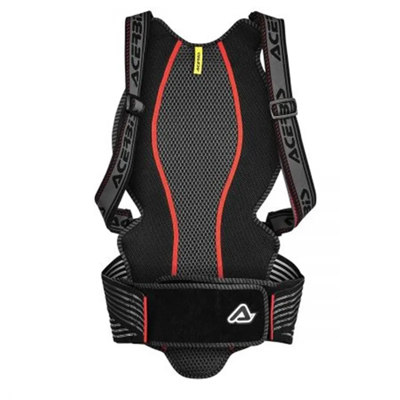 Páteřový chránič ACERBIS BACK SOFT 2.0 černo-červený vel.S Moderní